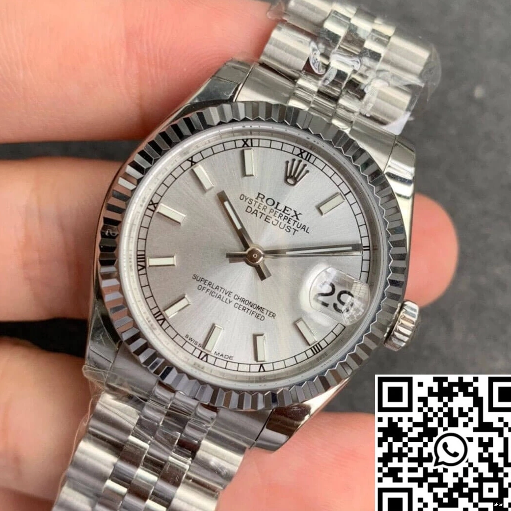 Factory Dial 31MM M278274-0012 Silver Rolex Datejust GS 0301